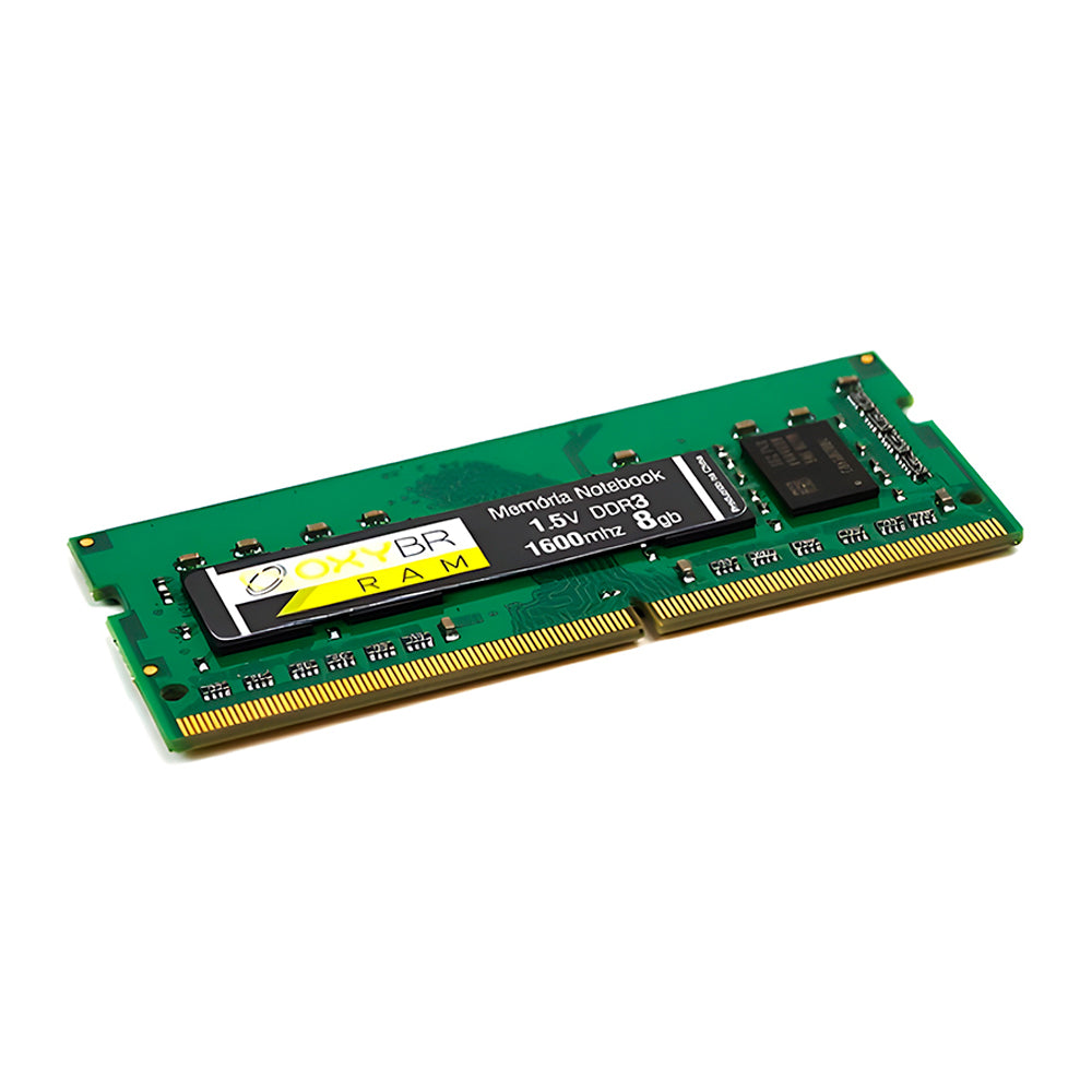 Memória Ram Notebook OxyBR 8GB 1600MHz DDR3, 1.5V